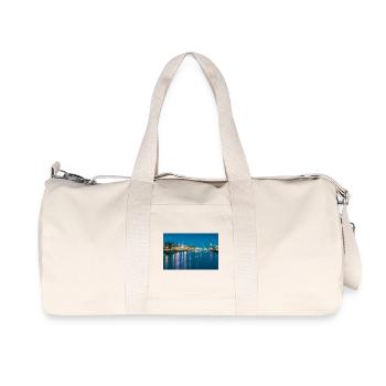 Crépuscule à Dublin - Sac de sport en toile recyclée Stanley/Stella - blanc naturel - Devant