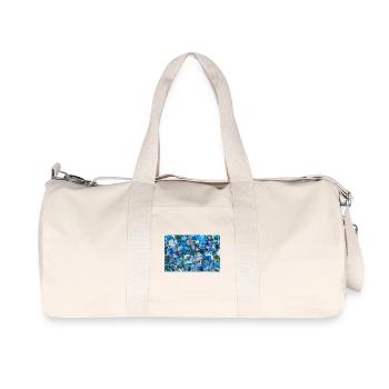 klaggerdatschj - Recycelte Canvas-Sporttasche von Stanley/Stella - Naturweiß - Vorne