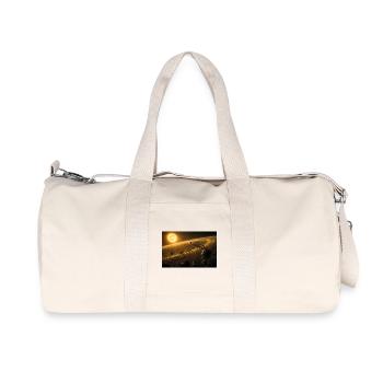 Étoile dorée illuminant une vaste ceinture d’astéroïdes - Sac de sport en toile recyclée Stanley/Stella - blanc naturel - Devant