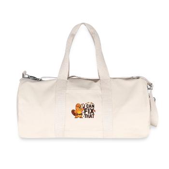 Artisan Beaver - Recycled Canvas Sports Bag by Stanley/Stella - natural - Front