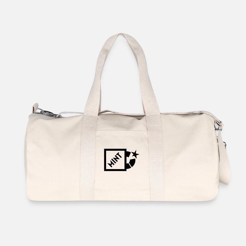 Mint - Recycled Canvas Sports Bag by Stanley/Stella - natural