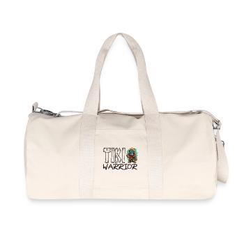 Tiki Warrior Collection - Sac de sport en toile recyclée Stanley/Stella - blanc naturel - Devant