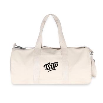 TSITP - Sac de sport en toile recyclée Stanley/Stella - blanc naturel - Devant