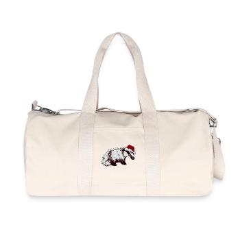 BLAIREAU DE NOËL - Sac de sport en toile recyclée Stanley/Stella - blanc naturel - Devant