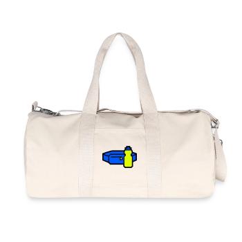 Courroir de ceinture d’hydratation pratique - Sac de sport en toile recyclée Stanley/Stella - blanc naturel - Devant