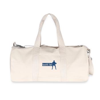 Beat her - Recycled Canvas Sports Bag by Stanley/Stella - natural - Front