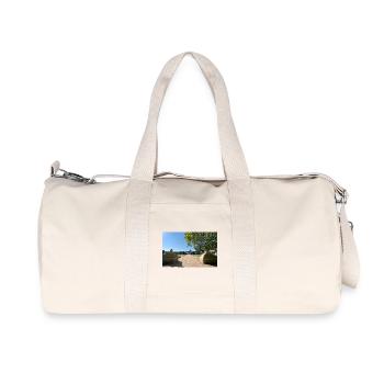 Burg von Chenonceau - Recycelte Canvas-Sporttasche von Stanley/Stella - Naturweiß - Vorne