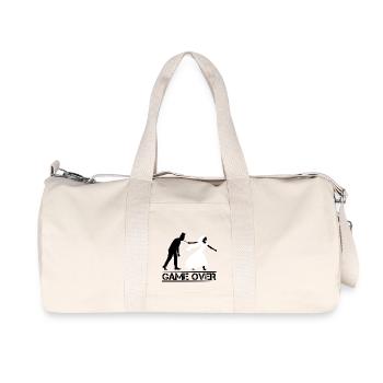 Jeu JGA au cours de la fête de mariage d’adieu - Sac de sport en toile recyclée Stanley/Stella - blanc naturel - Devant