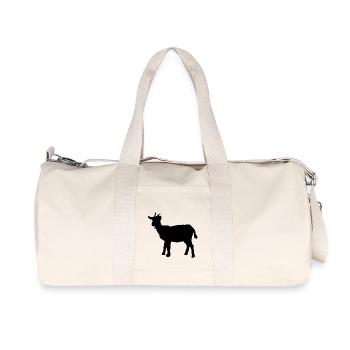 chèvre - Sac de sport en toile recyclée Stanley/Stella - blanc naturel - Devant