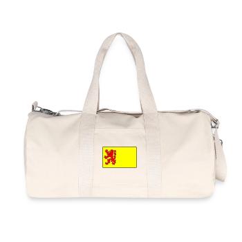 Province flag South Holland flag South Holland - Recycled Canvas Sports Bag by Stanley/Stella - natural - Front