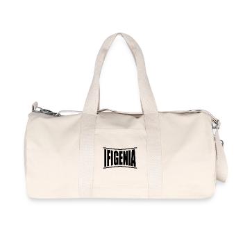 t-shirt Ifigenia t-shirt gift idea - Recycled Canvas Sports Bag by Stanley/Stella - natural - Front