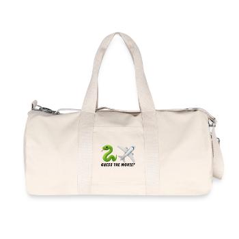 Toy Hose and Airplane Design - Recycled Canvas Sports Bag by Stanley/Stella - natural - Front