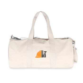 Casque d’outillage et de construction – Logo Craftsman - Sac de sport en toile recyclée Stanley/Stella - blanc naturel - Devant