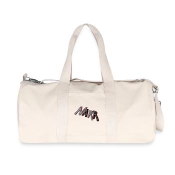 fool - Recycled Canvas Sports Bag by Stanley/Stella - natural - Front