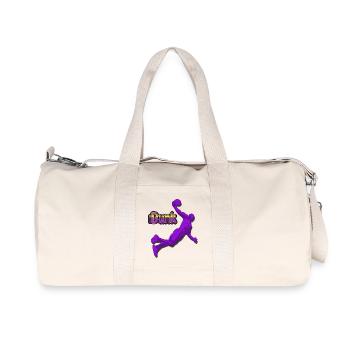 BasketBall - Recycled Canvas Sports Bag by Stanley/Stella - natural - Front