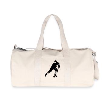 Hockey - Recycled Canvas Sports Bag by Stanley/Stella - natural - Front