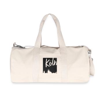 Köln - Recycelte Canvas-Sporttasche von Stanley/Stella - Naturweiß - Vorne