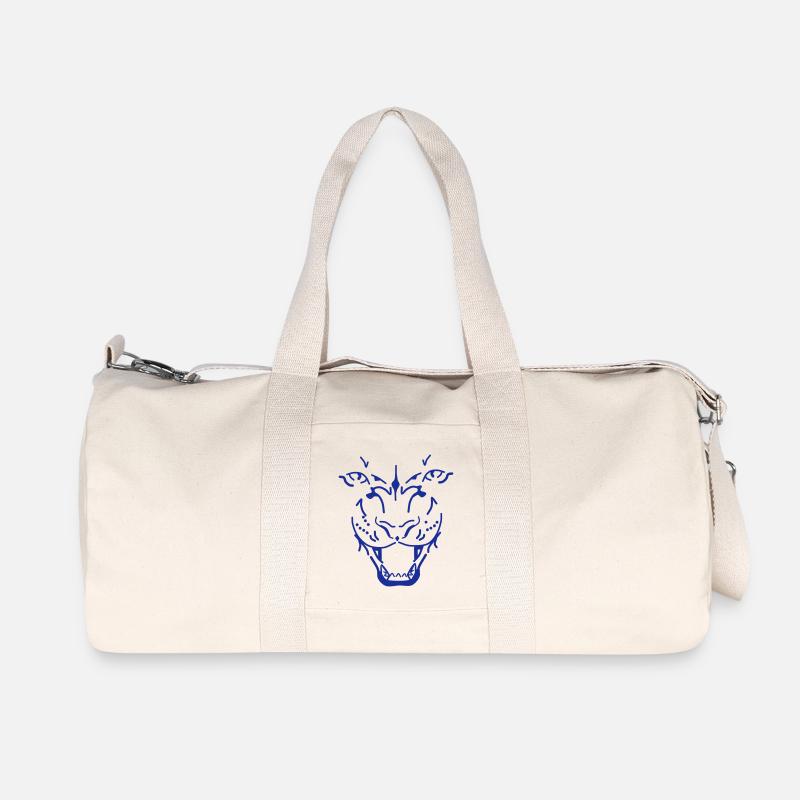 tigre - Sac de sport en toile recyclée Stanley/Stella - blanc naturel