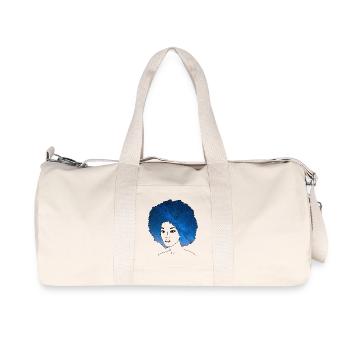 Starry hair - Recycled Canvas Sports Bag by Stanley/Stella - natural - Front