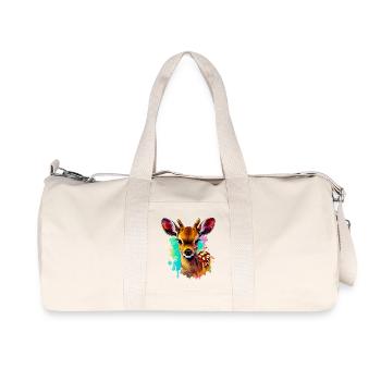 Fawn - Recycled Canvas Sports Bag by Stanley/Stella - natural - Front