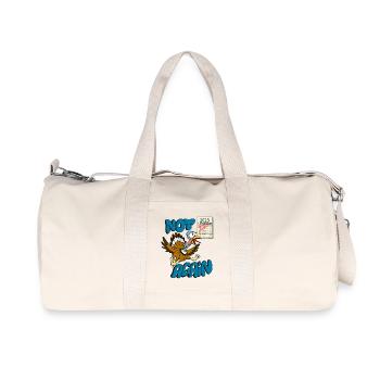 Thanksgining - Recycled Canvas Sports Bag by Stanley/Stella - natural - Front