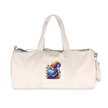 Gnome Goblin Elf - Recycled Canvas Sports Bag by Stanley/Stella - natural - Front
