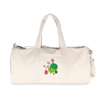 Easter Greeting - Recycled Canvas Sports Bag by Stanley/Stella - natural - Front
