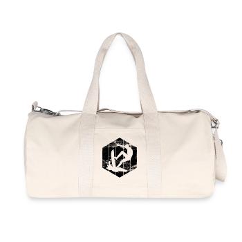 Surfing Sketch - Recycled Canvas Sports Bag by Stanley/Stella - natural - Front