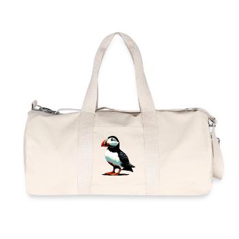 Macareux - Sac de sport en toile recyclée Stanley/Stella - blanc naturel - Devant