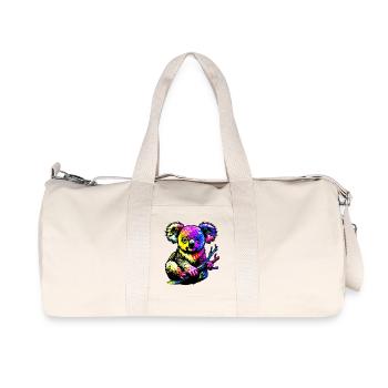 Koala - Recycled Canvas Sports Bag by Stanley/Stella - natural - Front