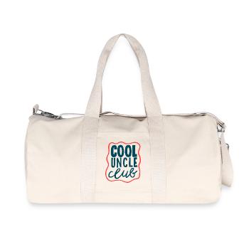 Cool Uncle Club - Cooles Statement - Recycled Canvas Sports Bag by Stanley/Stella - natural - Front