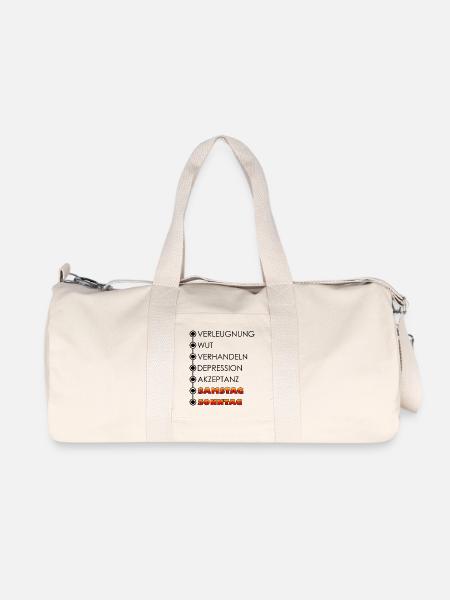 Days of the Week / Weekly Cycle - Recycled Canvas Sports Bag by Stanley/Stella - natural