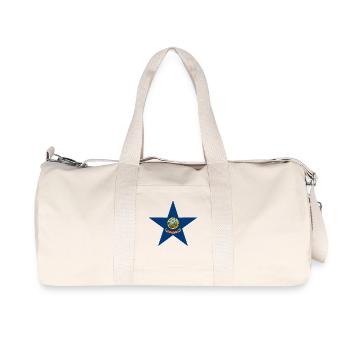Idaho Fan T-Shirt – Natur & Abenteuer - Recycelte Canvas-Sporttasche von Stanley/Stella - Naturweiß - Vorne