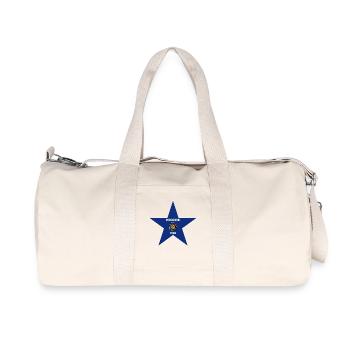 Wisconsin Fan Shirt – Nature & Pride - Recycled Canvas Sports Bag by Stanley/Stella - natural - Front