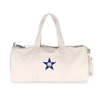 Virginia Fan Shirt – American Spirit - Recycled Canvas Sports Bag by Stanley/Stella - natural - Front