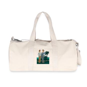 Beauté orientale de Kebaya sundanaise, Indonésie - Sac de sport en toile recyclée Stanley/Stella - blanc naturel - Devant