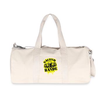 Säufer Bande Bier - Recycelte Canvas-Sporttasche von Stanley/Stella - Naturweiß - Vorne
