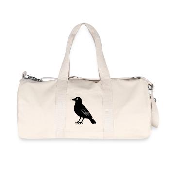 Corbeau - Sac de sport en toile recyclée Stanley/Stella - blanc naturel - Devant
