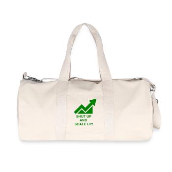 Online Business Motivation - Recycled Canvas Sports Bag by Stanley/Stella - natural - Front