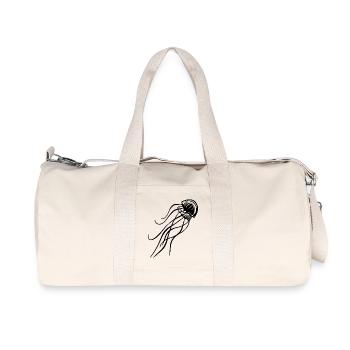 Méduses – Monde sous-marin de l’océan et de la plage - Sac de sport en toile recyclée Stanley/Stella - blanc naturel - Devant