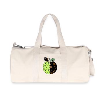 apple - Recycled Canvas Sports Bag by Stanley/Stella - natural - Front