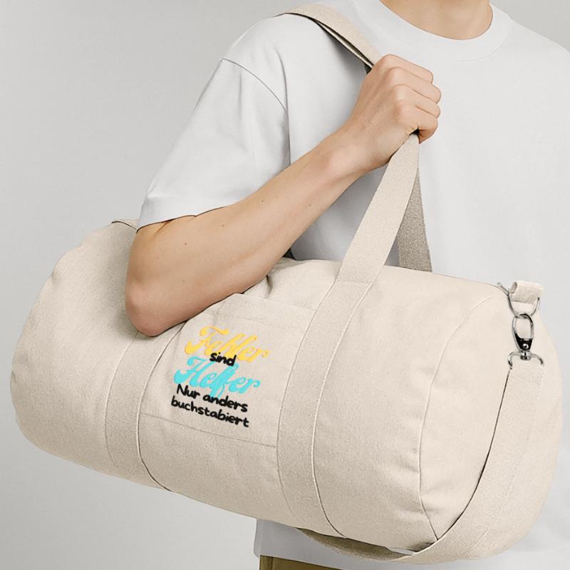Error Helper Gradient Script Recycled Canvas Sports Bag by Stanley/Stella
