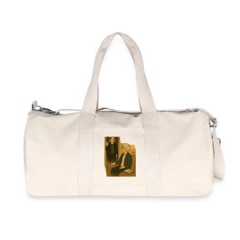 Mamie Karin - Sac de sport en toile recyclée Stanley/Stella - blanc naturel - Devant