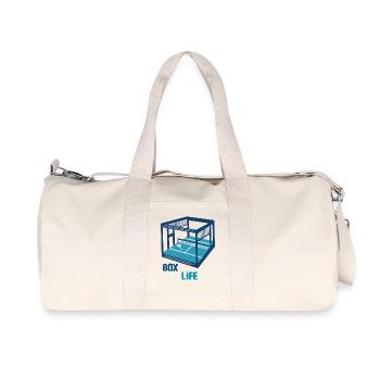 Box Life Court Padel - Recycled Canvas Sports Bag by Stanley/Stella - natural - Front