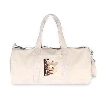 Love me bunny in sketch style - Recycled Canvas Sports Bag by Stanley/Stella - natural - Front