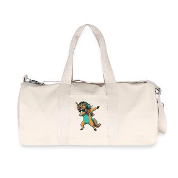 Jeux vidéo Gamer Licorn Magical Horse Art - Sac de sport en toile recyclée Stanley/Stella - blanc naturel - Devant
