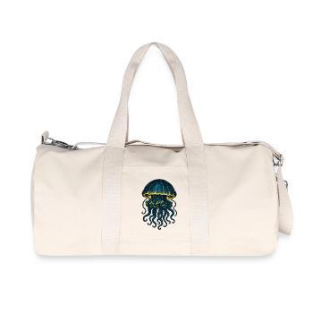Galaxie méduse des profondeurs lumineuses - Sac de sport en toile recyclée Stanley/Stella - blanc naturel - Devant