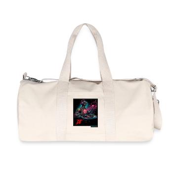 Dj - Recycelte Canvas-Sporttasche von Stanley/Stella - Naturweiß - Vorne