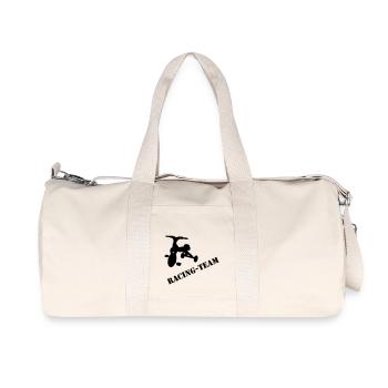 Racing Team - Recycled Canvas Sports Bag by Stanley/Stella - natural - Front