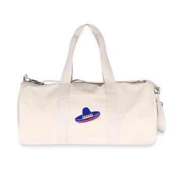 Sombrero Azul de Fiesta - Recycled Canvas Sports Bag by Stanley/Stella - natural - Front